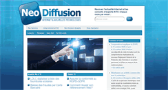 Desktop Screenshot of neodiffusion.fr